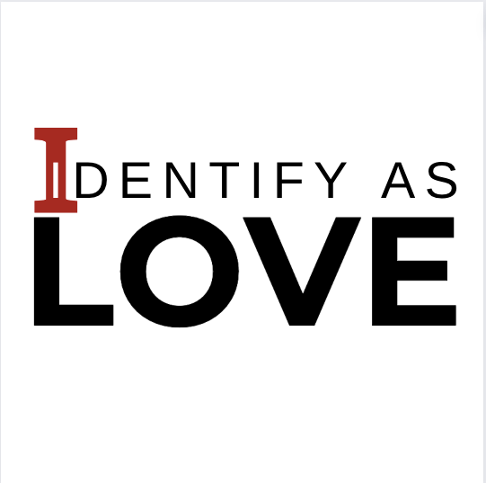 Identify As Love sticker