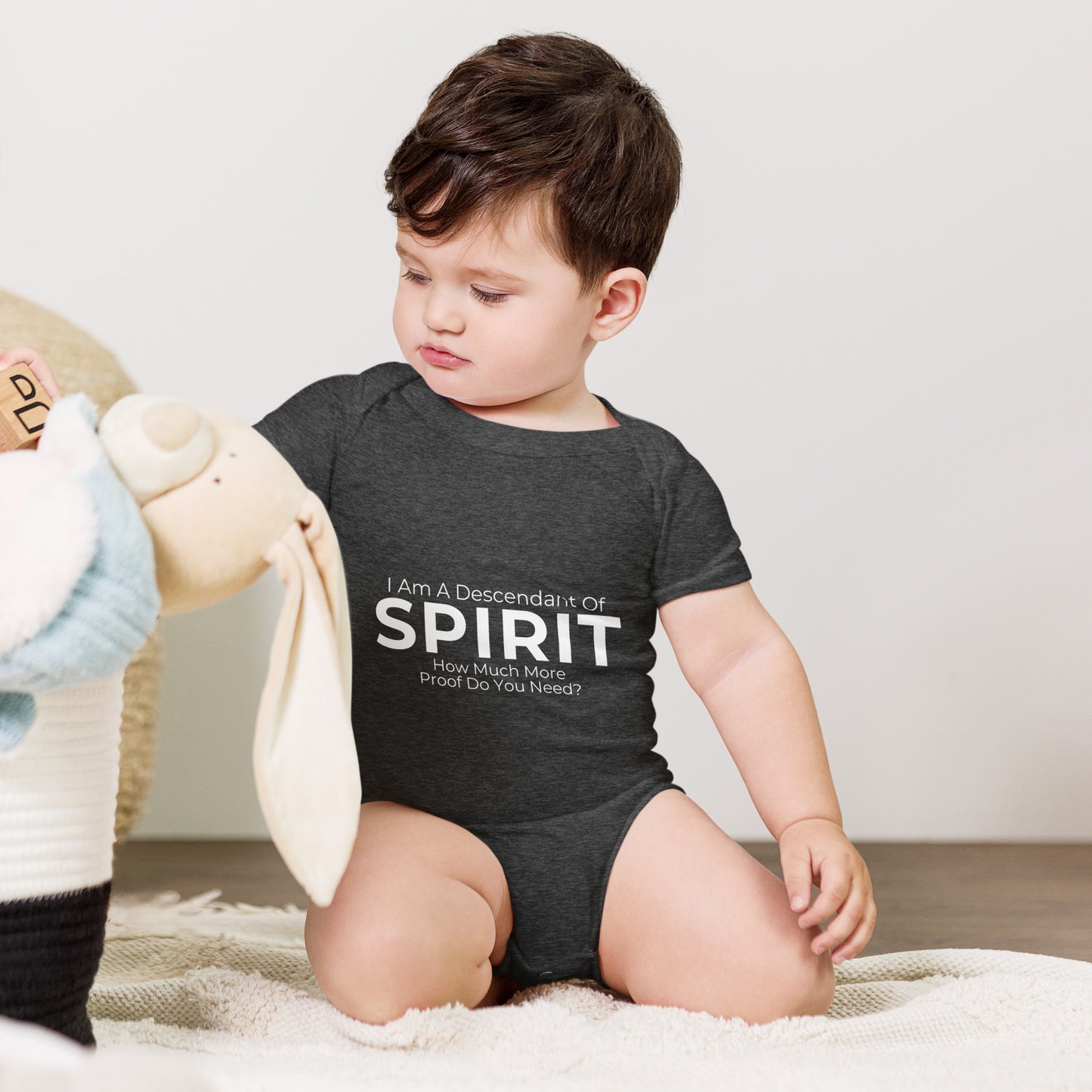 Descendant Of Spirit: Baby short sleeve one piece