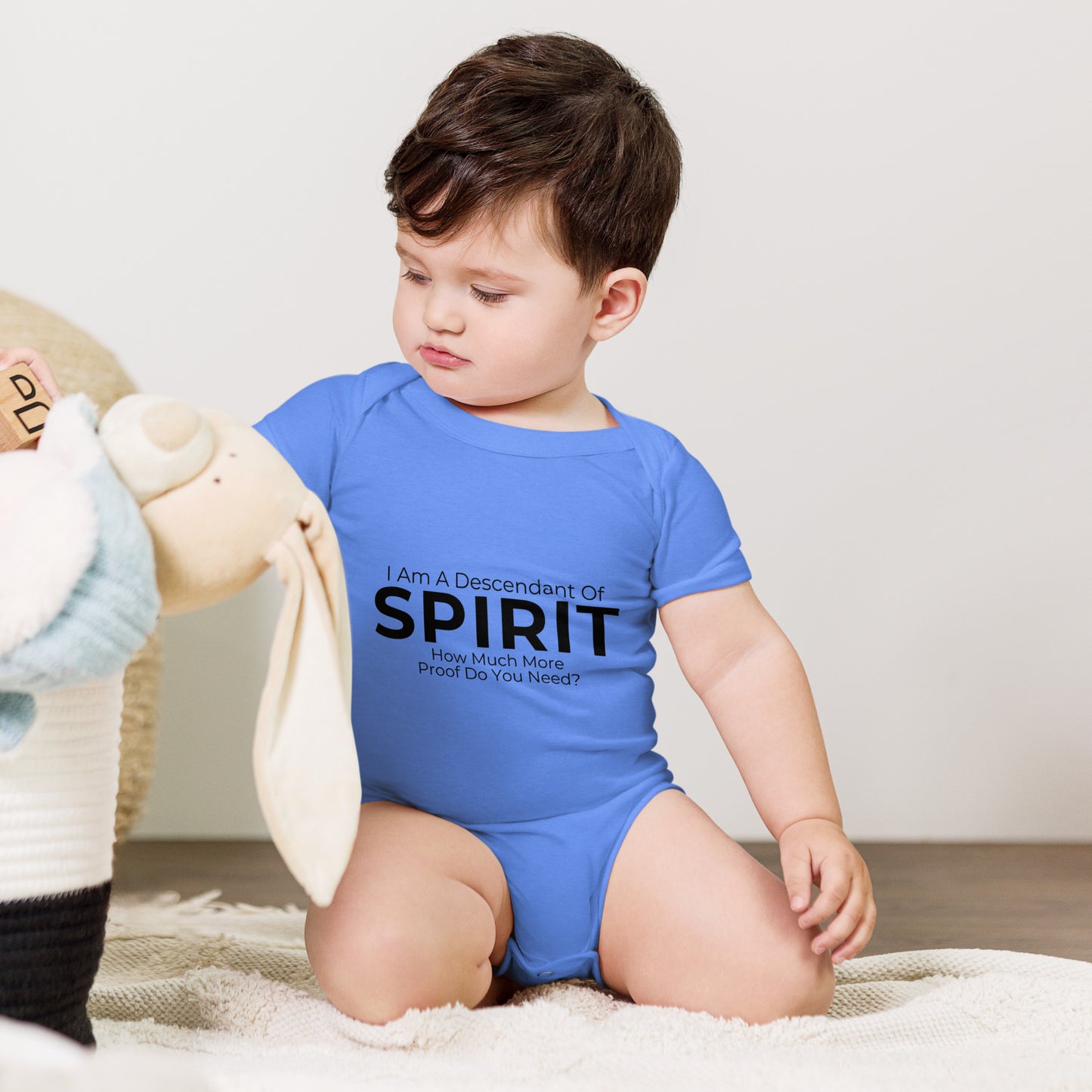 Descendant Of Spirit: Baby short sleeve one piece