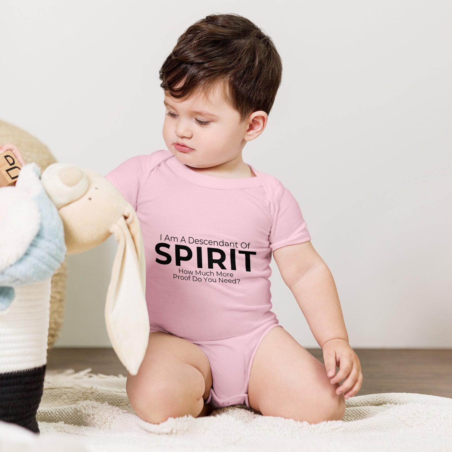 Descendant Of Spirit: Baby short sleeve one piece