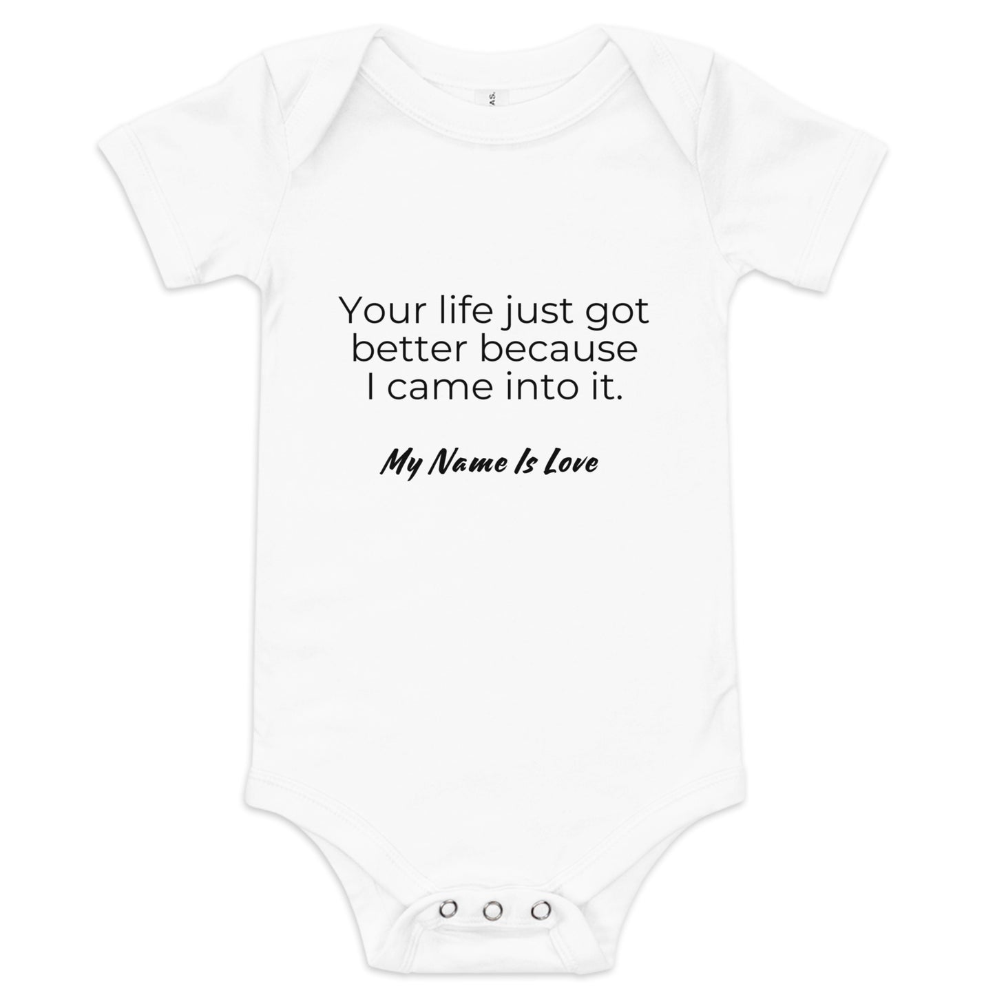 Your Life: Baby short sleeve one piece