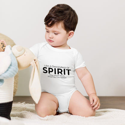 Descendant Of Spirit: Baby short sleeve one piece