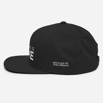 Your Name Is Love: Snapback Hat