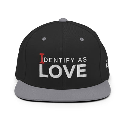 Identify As Love: Snapback Hat