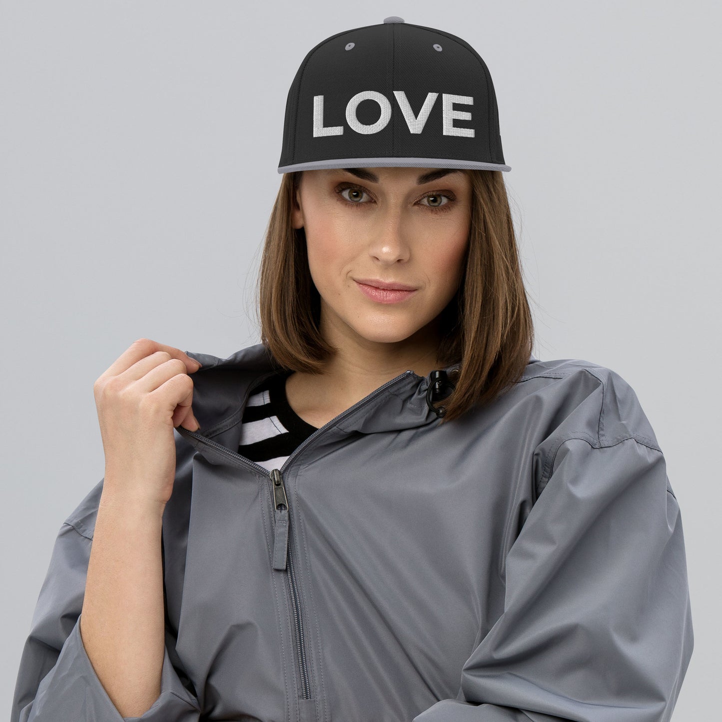 LOVE; Snapback Hat