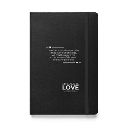 PriviledgeQuote:Hardcover bound notebook