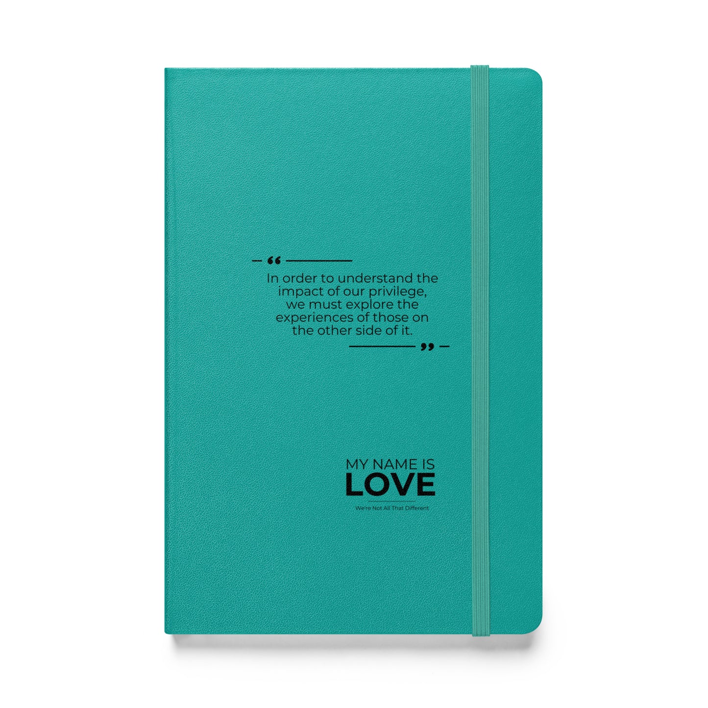 PriviledgeQuote:Hardcover bound notebook