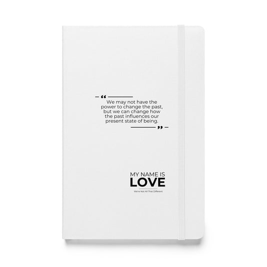 Past Quote: Hardcover bound notebook