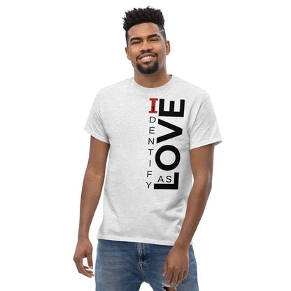 Identify As Love: Men's classic tee