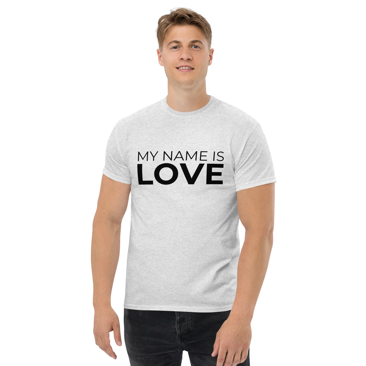 My Name Is Love:  Men's classic tee