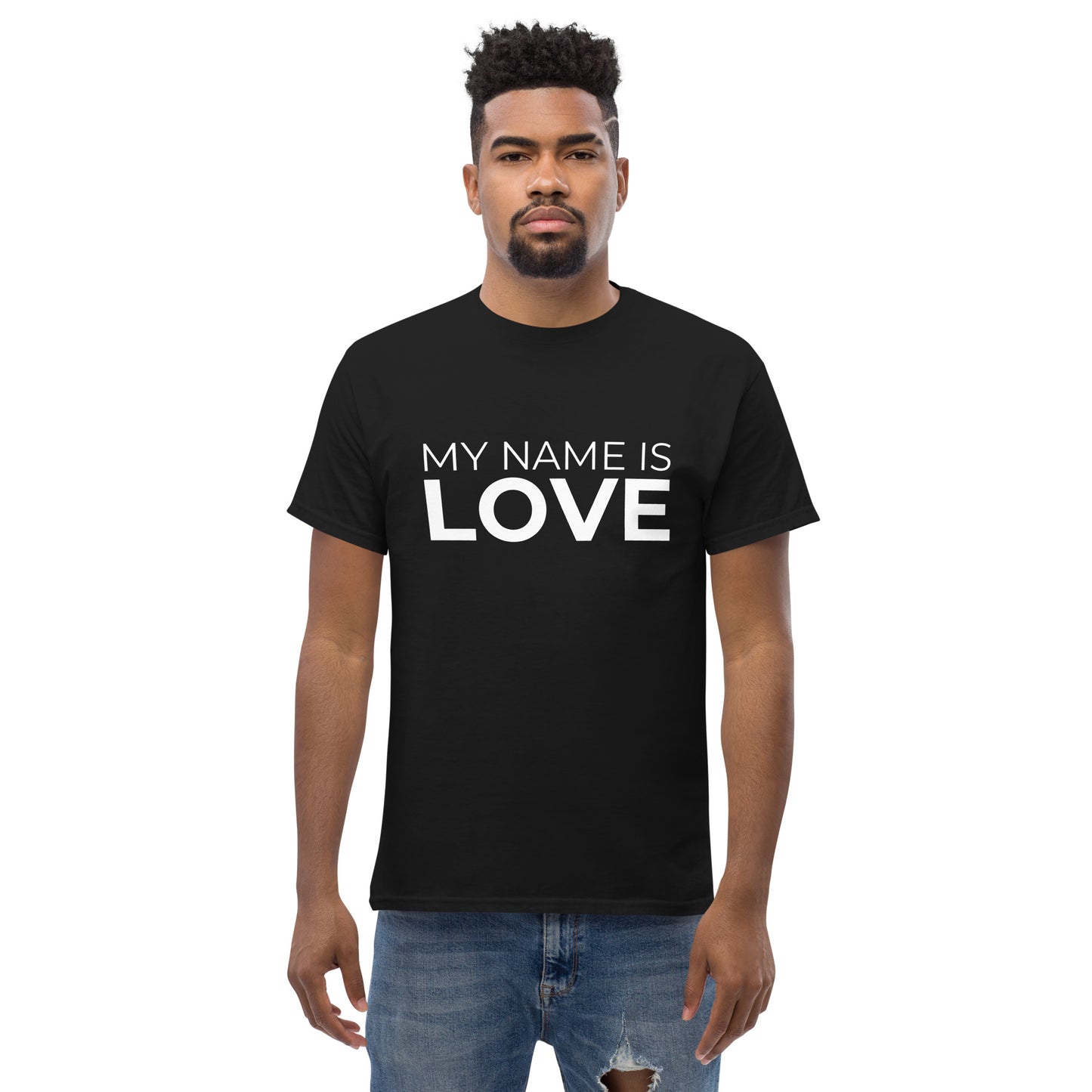 My Name Is Love:  Men's classic tee