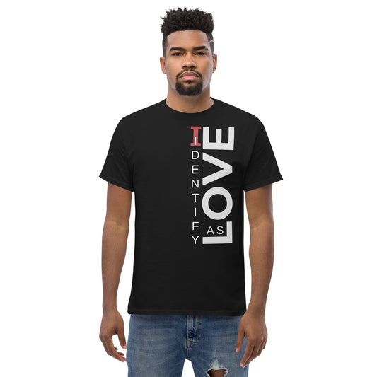 Identify As Love: Men's classic tee