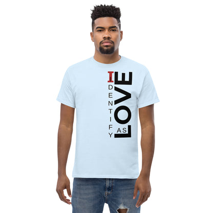 Identify As Love: Men's classic tee