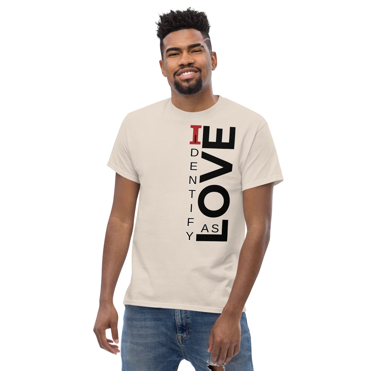 Identify As Love: Men's classic tee