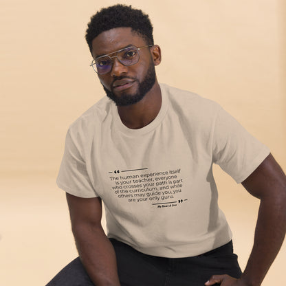 Human Experience Quote: Men's classic tee