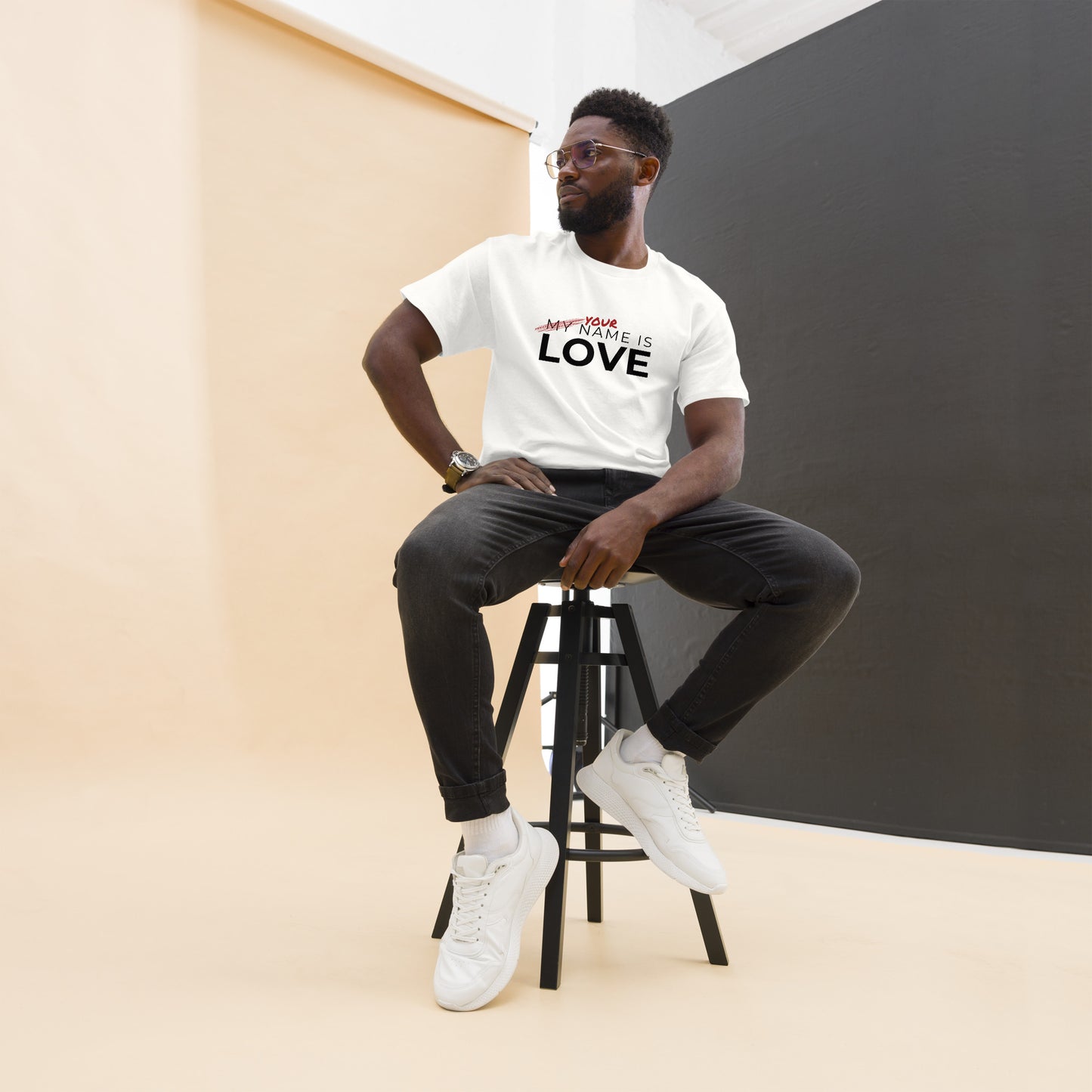 Your Name Is Love: Men's classic tee