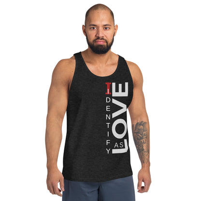 Identify As Love Unisex Tank Top