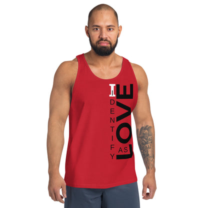 Identify As Love Unisex Tank Top