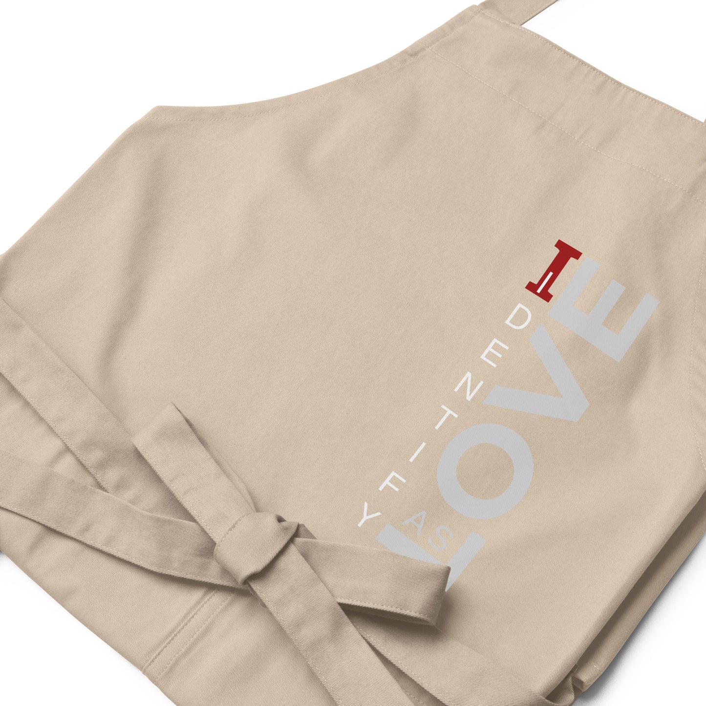 Identify As Love Organic cotton apron