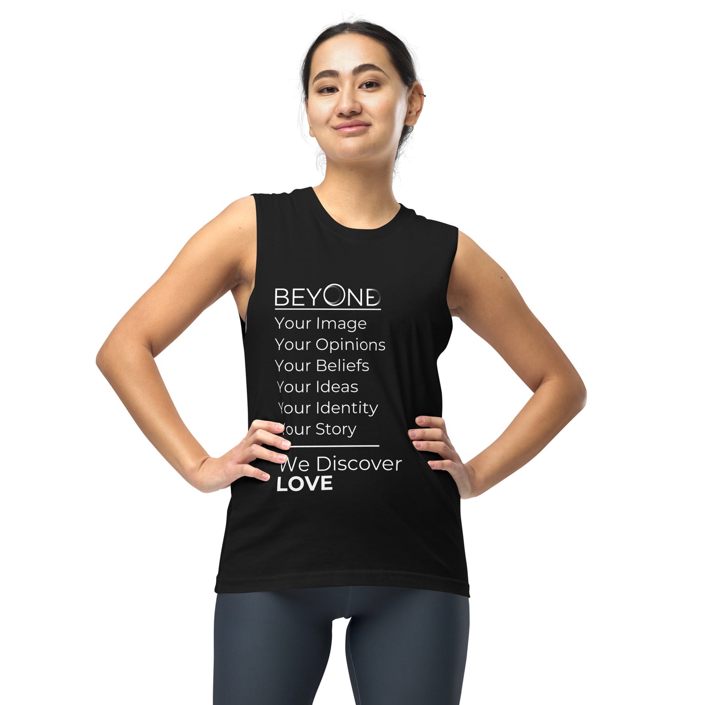 Beyond Yoga Identity Unisex Muscle Shirt