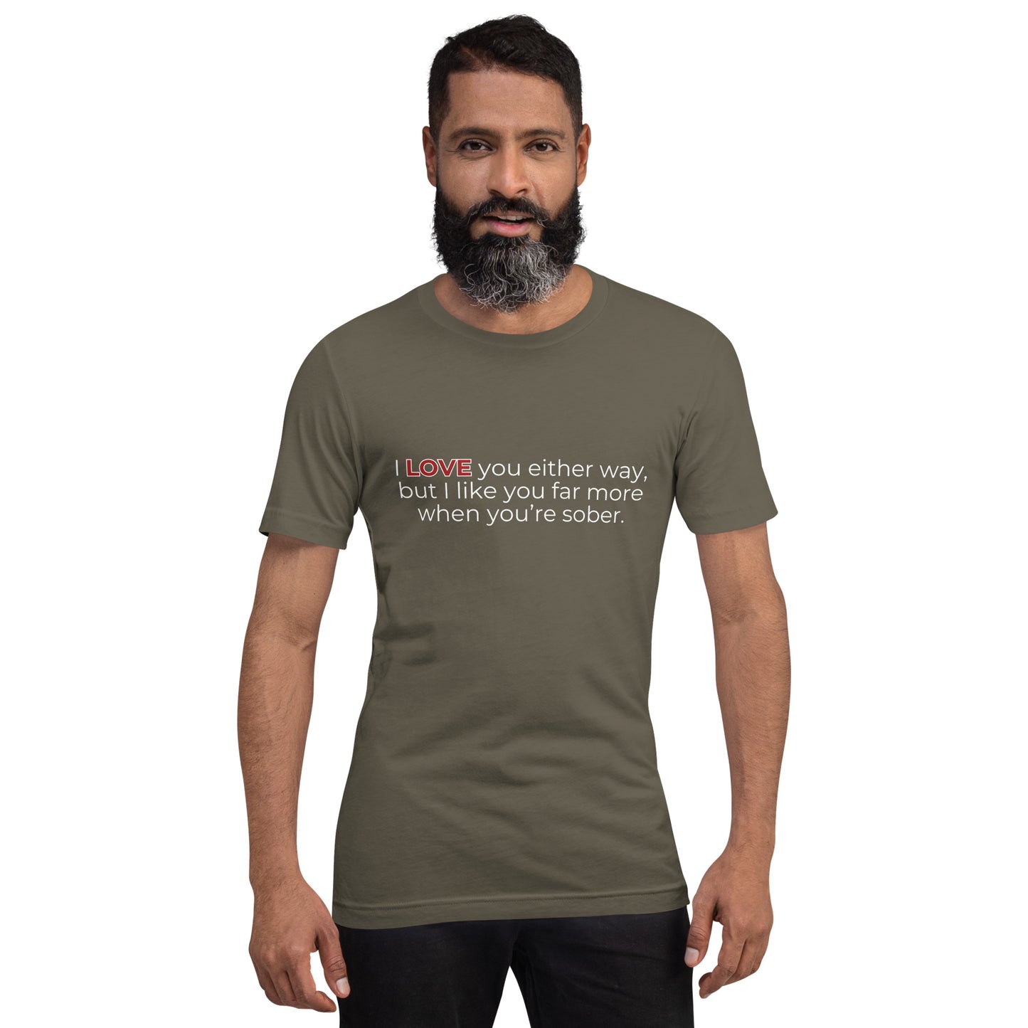 Sober Unisex t-shirt