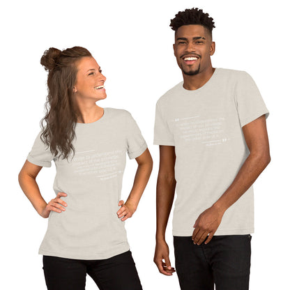 Understanding Privilege: Unisex t-shirt