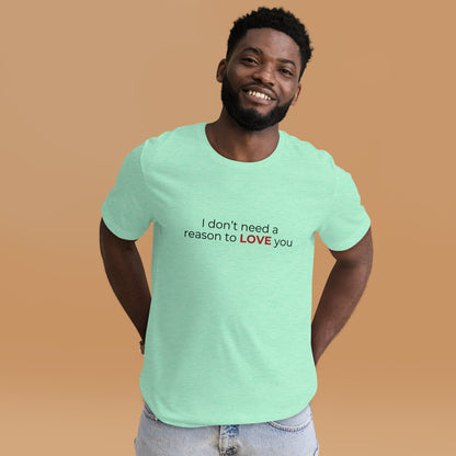 Love You: Unisex t-shirt