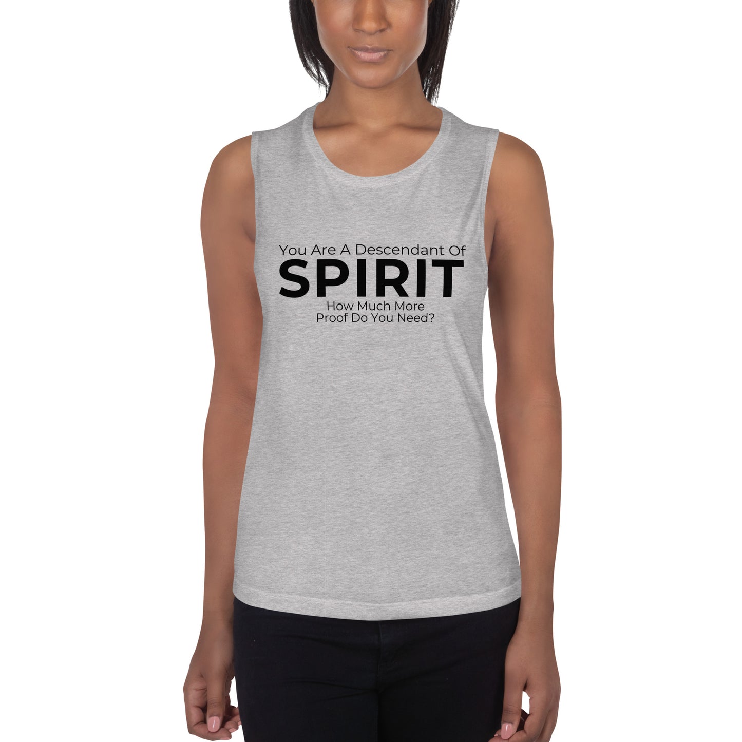 Proof Of  Spirit: Ladies’ Muscle Tank