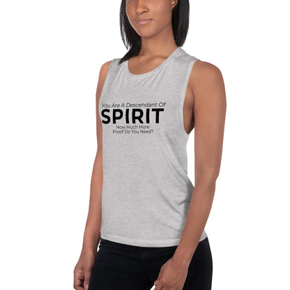 Proof Of  Spirit: Ladies’ Muscle Tank