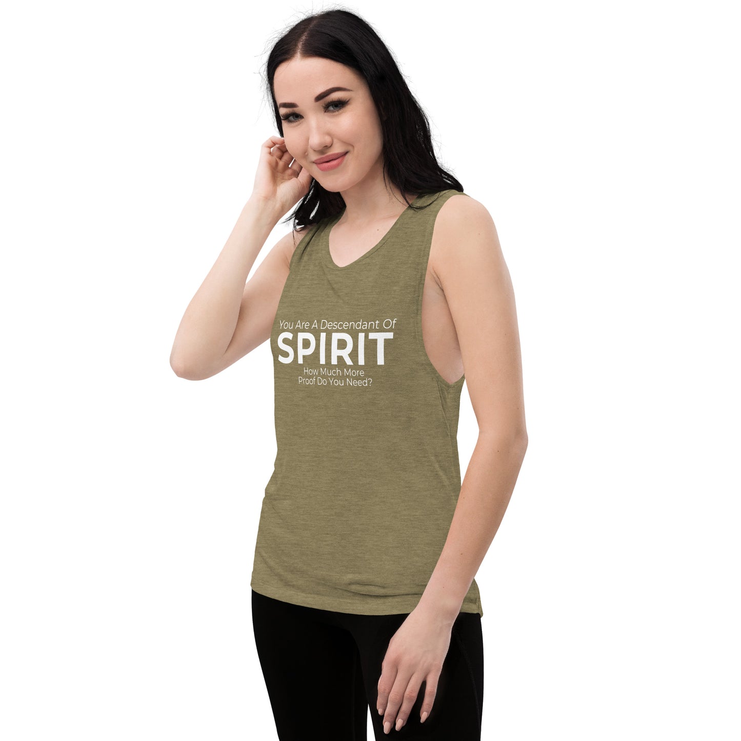 Proof Of  Spirit: Ladies’ Muscle Tank