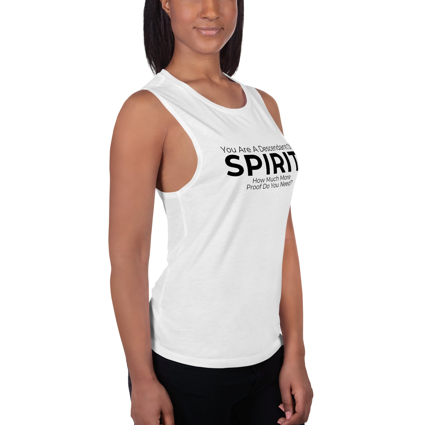 Proof Of  Spirit: Ladies’ Muscle Tank