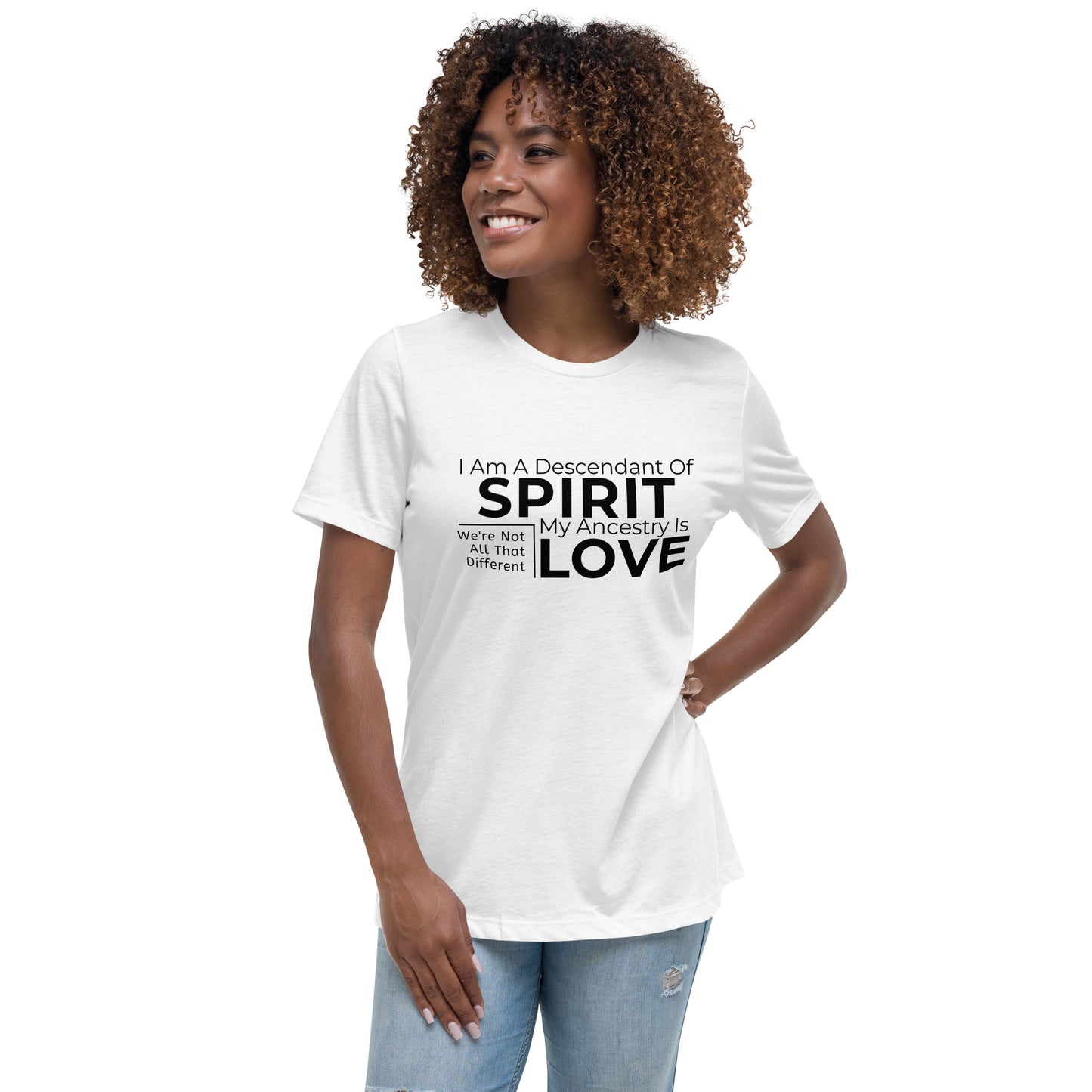 Descendant Of Spirit: Women's Relaxed T-Shirt