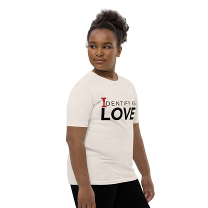 Identify As Love Youth Short Sleeve T-Shirt
