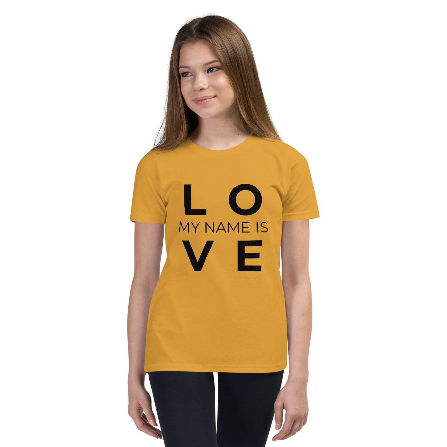 Square Love Design: Youth Short Sleeve T-Shirt